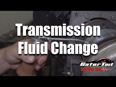 GTR Transmission Fluid Change