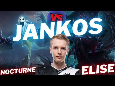 JANKOS | NOCTURNE VS ELISE | JNG GAMEPLAY | Patch 14.21 / Season 14 | #LeagueofLegends