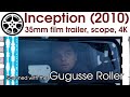 Inception 2010 35mm Film Trailer 3 Scope 4K