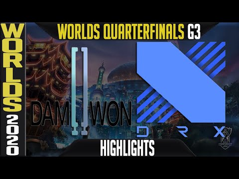 DWG vs DRX Highlights Game 3 | Worlds 2020 Quarterfinals Day 9 | Damwon Gaming vs DragonX G3
