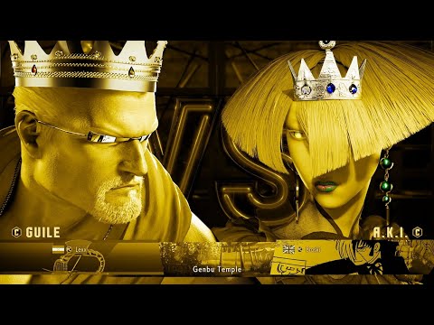 Broski (**New** 👑1st Ranked Aki) vs Lexx (👑1st Ranked Guile)  [📢With Commentary +🎥Frame Data]