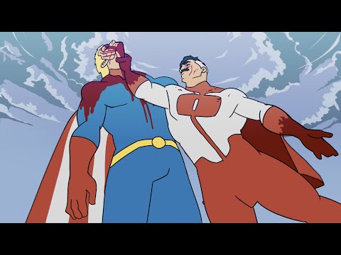 Omni Man vs. Homelander but accurate [Animation]