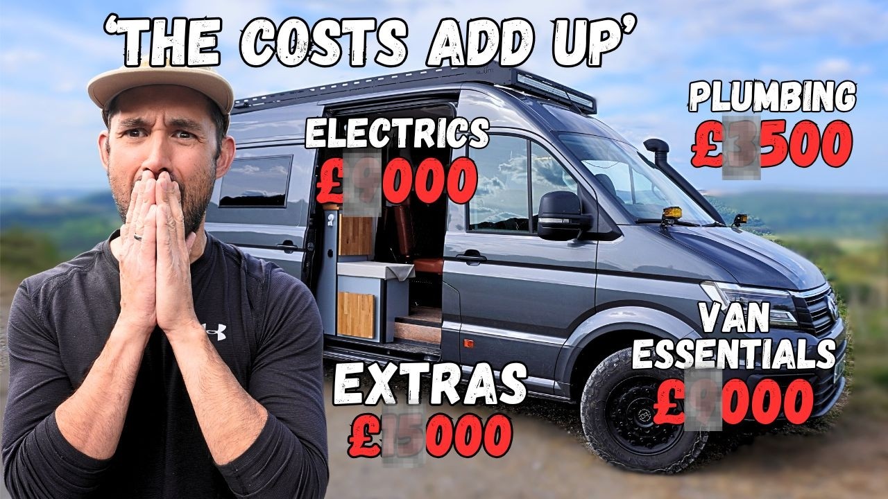 How Much Did Our DIY Van Conversion REALLY Cost || Full Breakdown