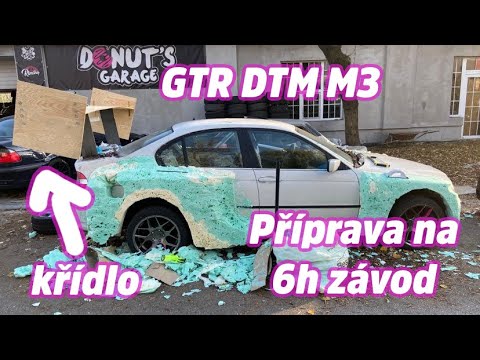 Stavba závodního BMW E46 DTM GTR na Gumbalkan Grand Prix 6 heures sur le Most