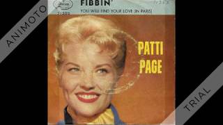 Patti Page - Fibbin&#39; - 1958