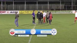 Unitas o23j. -  Streefkerk o23j.  1 - 3