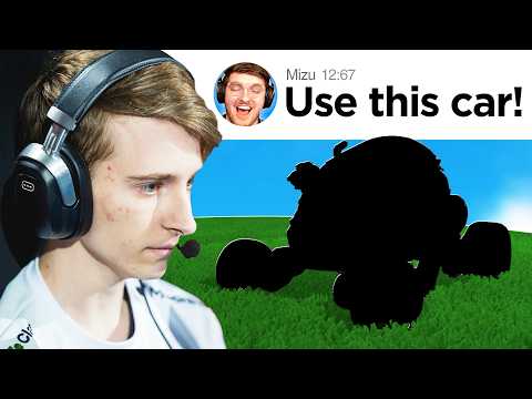 I hired a PRO to use the WORST CAR in Rocket League