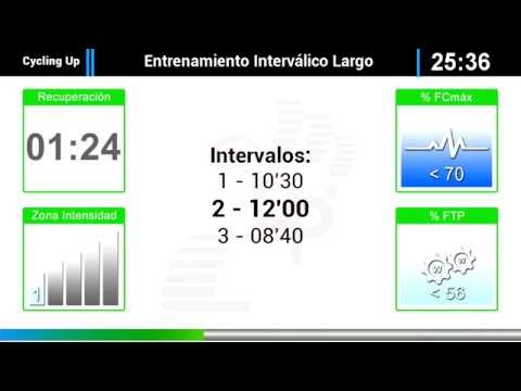 Entrenamiento Nº2 Cycling Up - Interválico Largo Ciclo Indoor by David Aguado