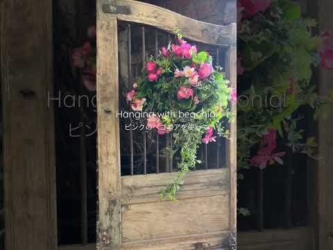 耐暑性フルサンプランター用のハンギングフラワーのアイデア  庭園