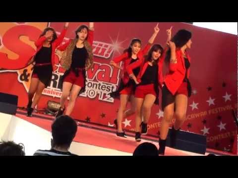 120526 HADES Cover 4Minute @S Cawaii! JK Cover Dance Contest 2012