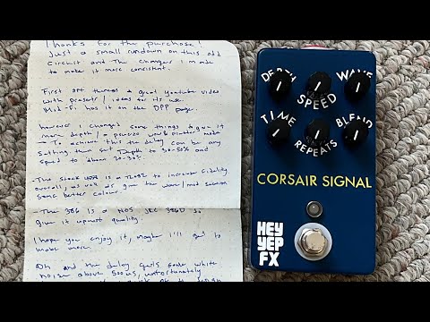 HEY YEP! FX Corsair signal Delay / pitch modulator image 3