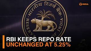 RBI keeps repo rate unchanged at 5.25 percent, maintaining neutral stance
