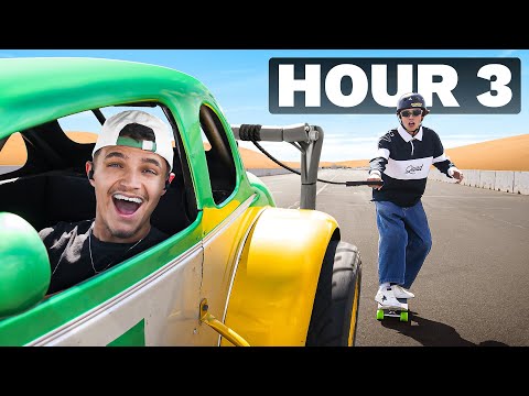 Setting a World Record with Lando Norris!