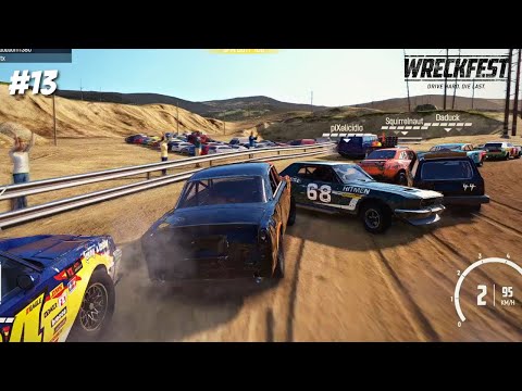 Bloomfield Speedway #13 - Wreckfest Walkthrough Gameplay | Array Gaming