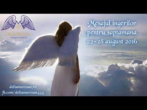 Mesajul ingerilor pentru saptamana 22 28 august 2016