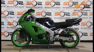 98 99 Kawasaki Ninja ZX6R ZX600G Front Left & Right Rearset - Sun