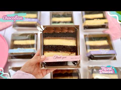 🔥 The slice of CAKE to SELL and attract more CUSTOMERS 🤑 Chocoflan SLICE CAKE for business