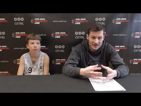 CEYBL U14 - Press conference, 3.2.2023, ADFORS Basket Litomyšl - Mitteldeutsche Basketball Academy