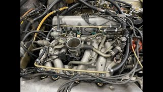 Mercedes R107: Wymiana przewodów paliwowych V8 D-Jetronic