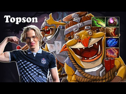 Topson - Techies Midlane vs Crit Tusk | Dota 2 7.31d Gameplay
