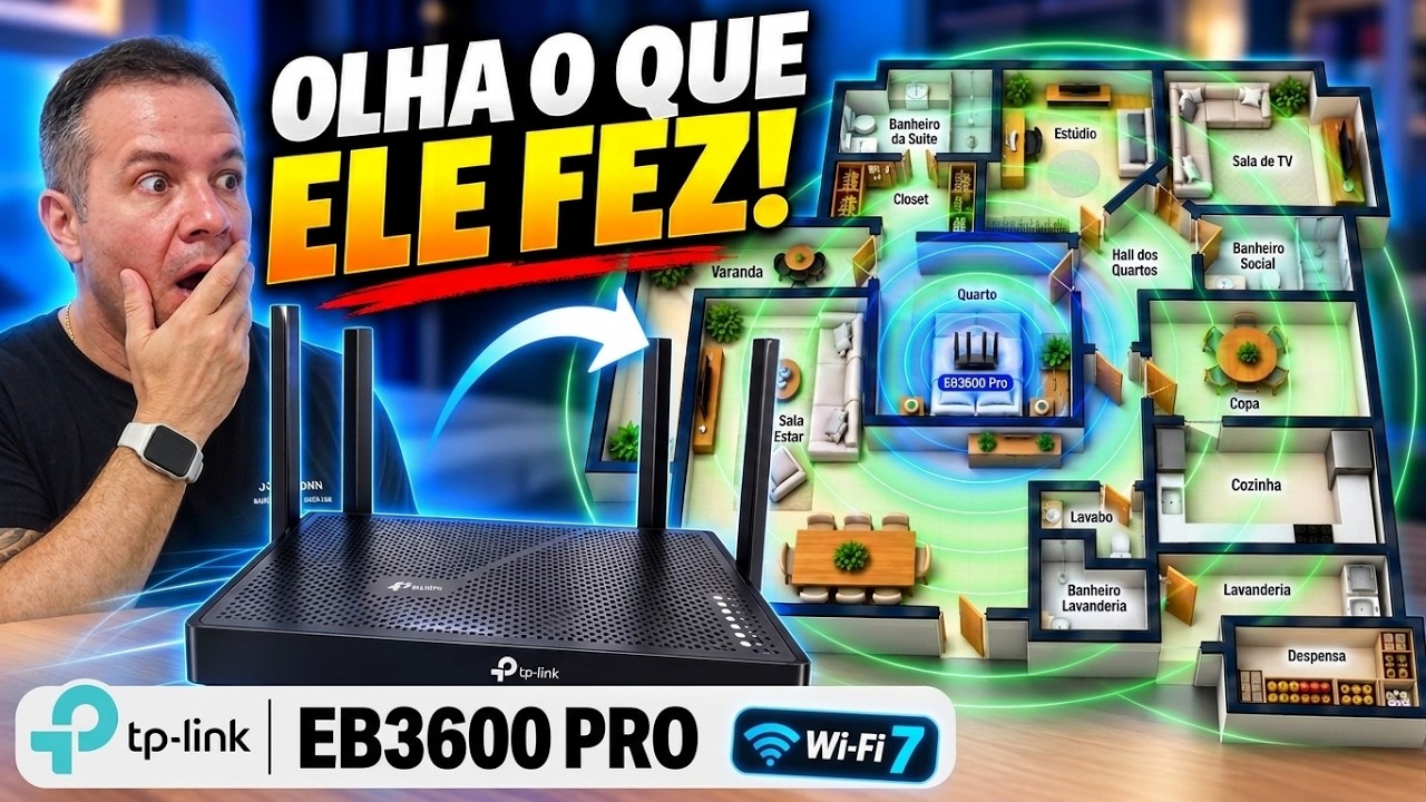 Miniatura da avaliação em vídeo de Roteador TP-Link N300 Mbps com Antenas Externas