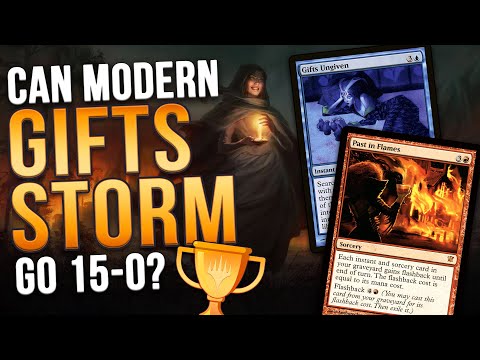 CAN WE GO 15-0? Modern Gifts Storm Returns! Izzet Combo MTG | Magic: The Gathering