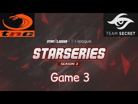 TnC vs Secret - Game 3 - SL | i-league s3 - Highlights