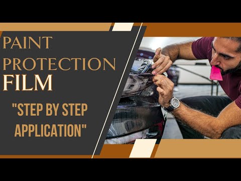 How To Apply Paint Protection Film (PPF) On Car - In Depth Step By Step Process