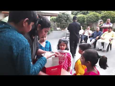 Krishna janmashtami celebration 2024 - cake cutting - Sai Nilayam Apartments