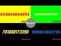 Colorful Numbers 1 To 1 Trillion Version 4