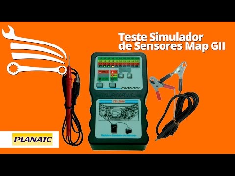 Teste Simulador de Sensores Map GII - Video