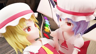 スカーレット姉妹のお戯れ＃1　妹がお嬢様抱っこを要求してくる