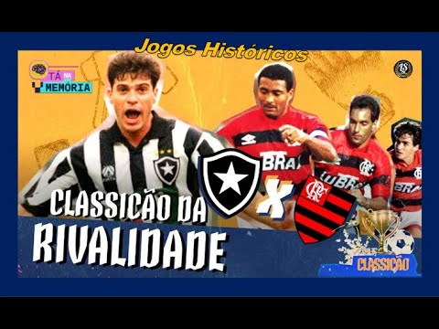 Botafogo X Flamengo / que Túlio Maravilha colocou Edmundo, Romário e SÁVIO /   CLASSICÃO!