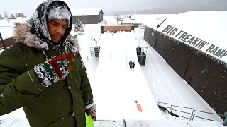 MEGA RAMP SLEDDING