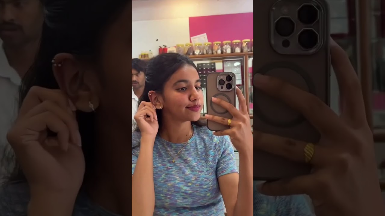 shoping 💗🔥 #gold #samta #barikdolyachi  #mothyadolyachi #expressionsqueen #viral #shorts