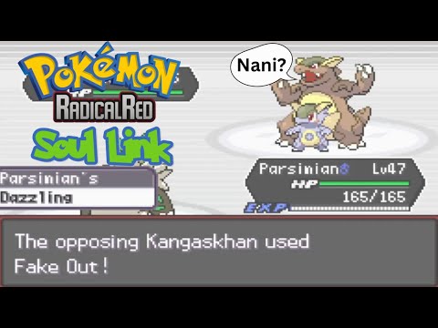 Can we beat Giovanni 1 - Pokemon Radical Red Soul Link Hardcore Nuzlocke - Attempt 7 Ep 7