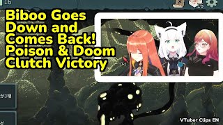 Biboo Goes Down and Comes Back! Poison & Doom Clutch Victory | Ichijou Ririka