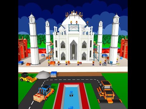 Taj Mahal Construction Games Video