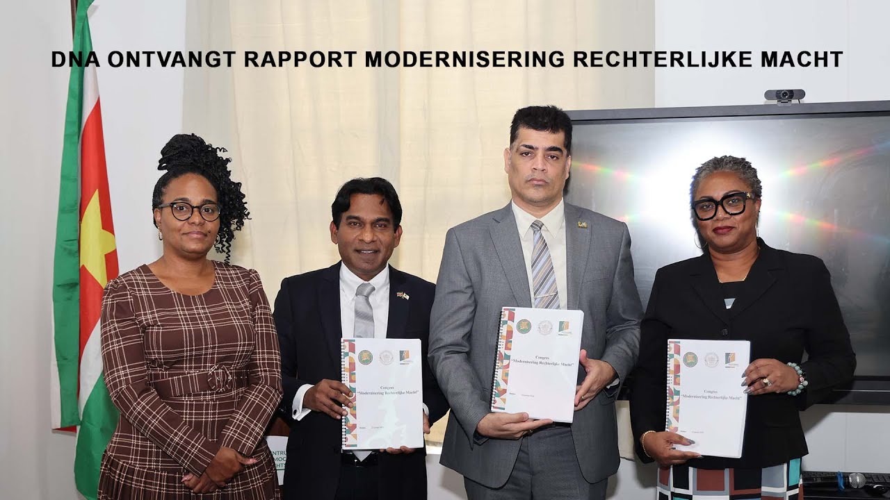 DNA ontvangt rapport modernisering rechtelijke macht