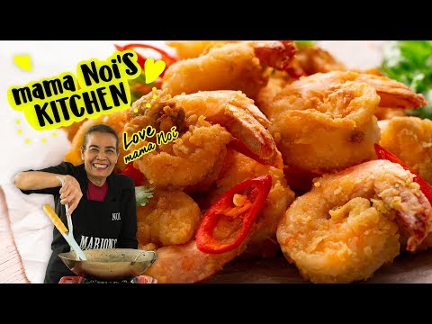 Thai Crispy Garlic Shrimp - Marion's Kitchen