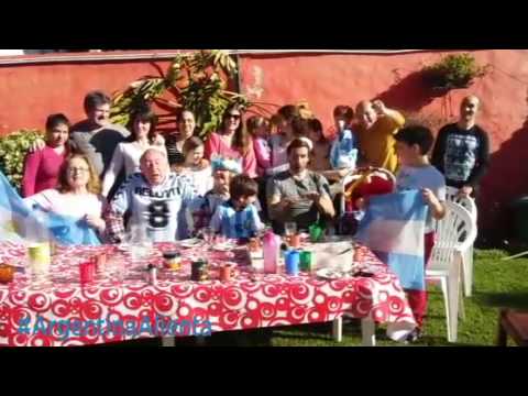 La familia de Amelia Belotti dejo su saludo olimpico