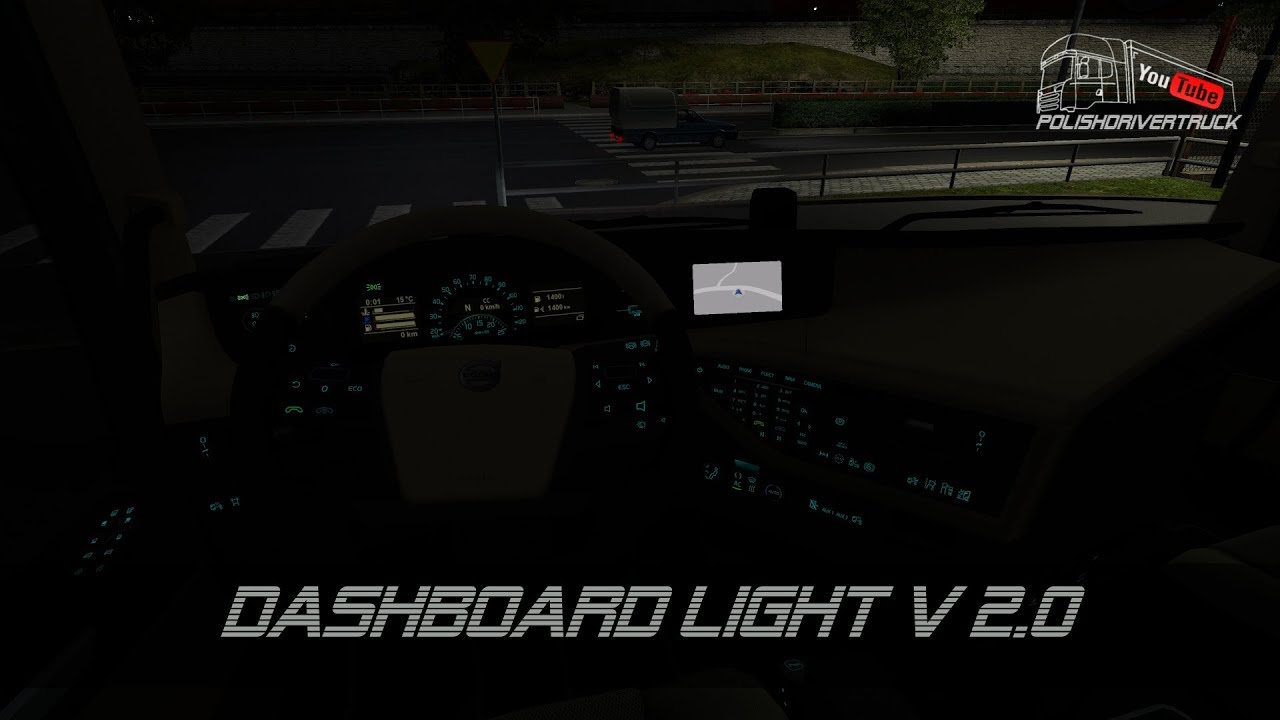 Dashboard Light v 2.0 ETS 2