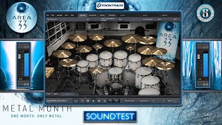Video thumbnail for Toontrack Superior Drummer AREA 33 SDX - COMPLETE SOUNDTEST by SoundSource