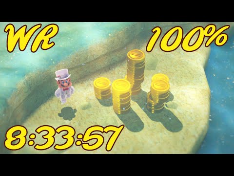 [Former WR] Super Mario Odyssey: 100% Speedrun in 8:33:57
