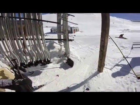 GO PRO SKI - Le tire-fesses infernal...