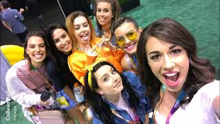 Cimorelli Meeting Youtubers At Vidcon 2017: Colleen Ballinger, Liza Koshy, Tana Mongeau, and More