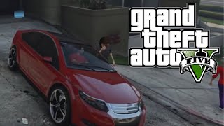 よそ様の車にくしゃみをかけてくる女【GTA5】