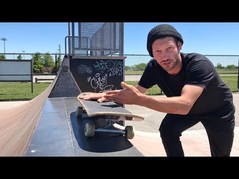 How To Frontside 50-50 On A Mini Ramp