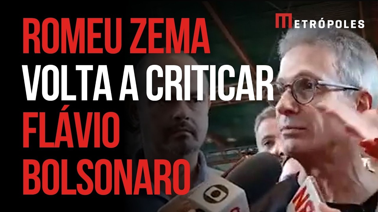 Zema reforça crítica a Flávio Fui duro porque fiquei decepcionado