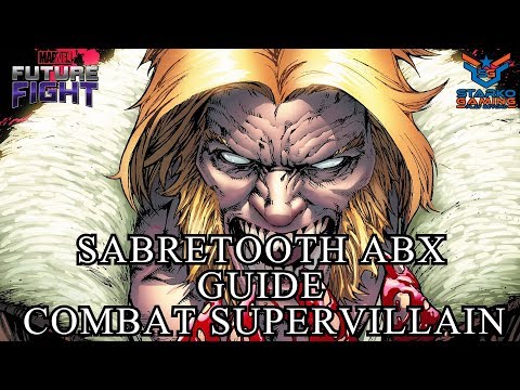 Sabretooth ABX Guide - Combat/Villain | Marvel Future Fight
